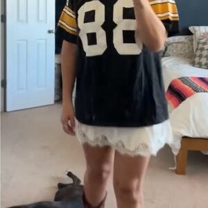 J. Crew White Mini Skirt